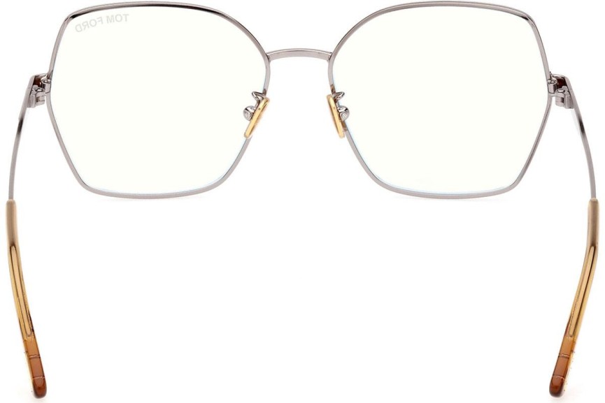 Ochelari Tom Ford FT5876-B 014 Cat Eye Argintii