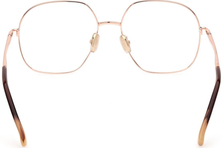 Okulary korekcyjne Max Mara MM5097 033 Okrągłe Złote