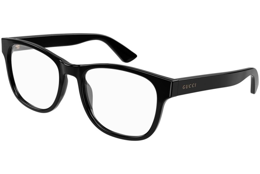 Okulary korekcyjne Gucci GG1344O 005 Prostokątne Czarne