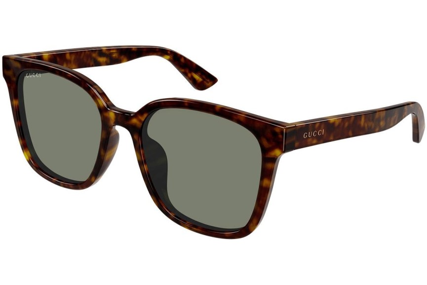 Okulary przeciwsłoneczne Gucci GG1346SK 003 Okrągłe Havana