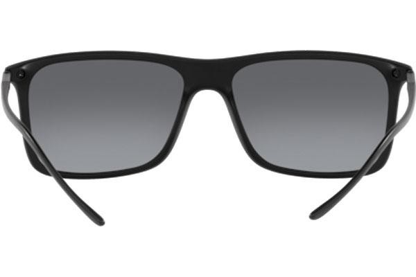 Okulary przeciwsłoneczne Giorgio Armani AR8034 5042T3 Polarized Kwadratowe Czarne