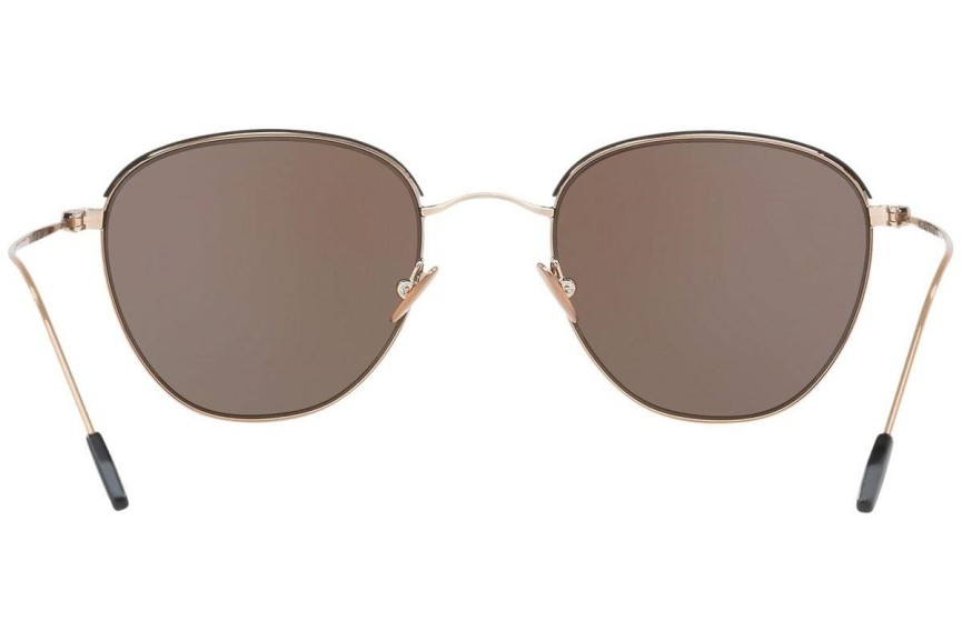 Okulary przeciwsłoneczne Giorgio Armani AR6048 301173 Kwadratowe Brązowe