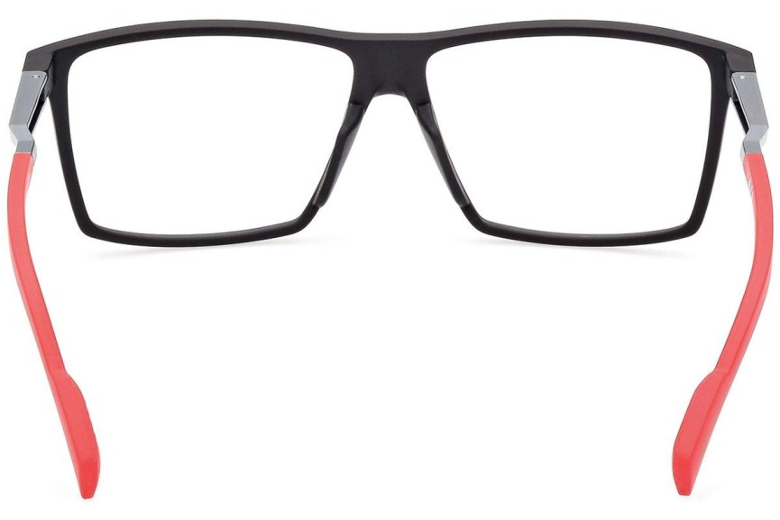 Okulary korekcyjne Adidas Sport SP5018 005 Okrągłe Czarne
