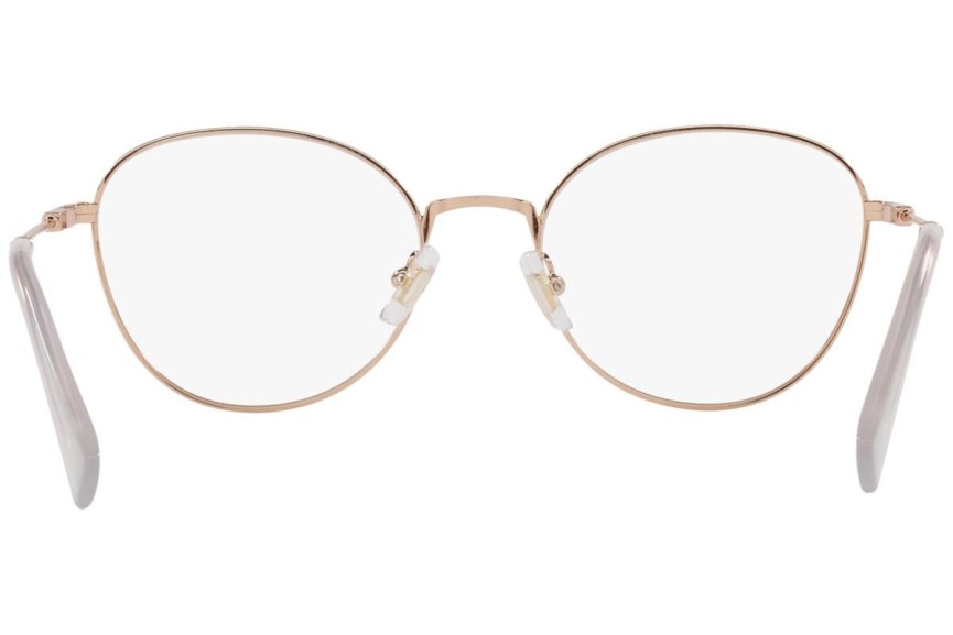 Okulary korekcyjne Miu Miu MU50UV SVF1O1 Okrągłe Złote
