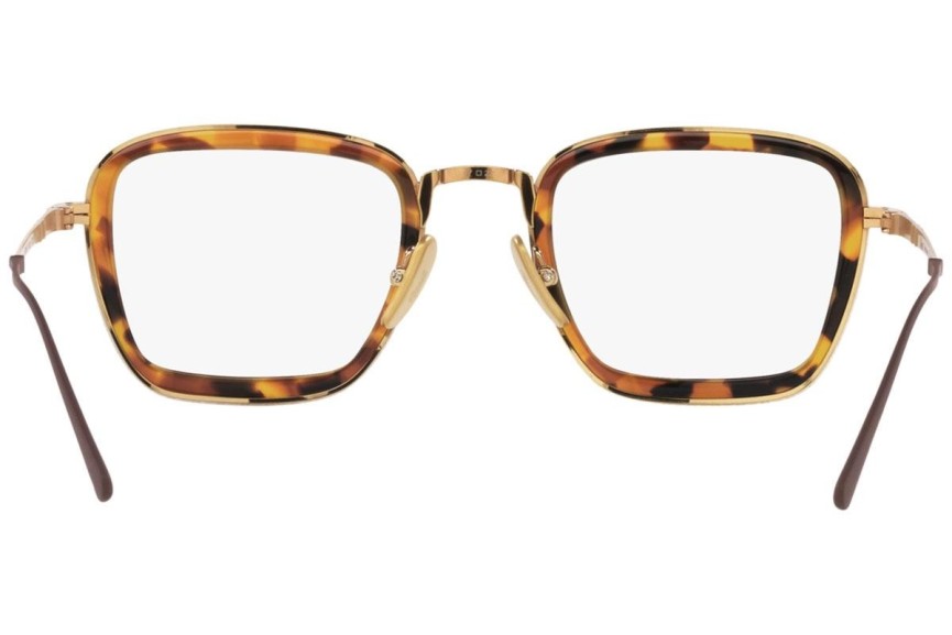 Okulary korekcyjne Persol PO5011VT 8013 Kwadratowe Złote
