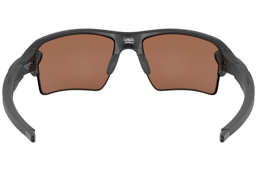 Okulary przeciwsłoneczne Oakley Flak 2.0 XL OO9188-B3 Polarized Prostokątne Czarne
