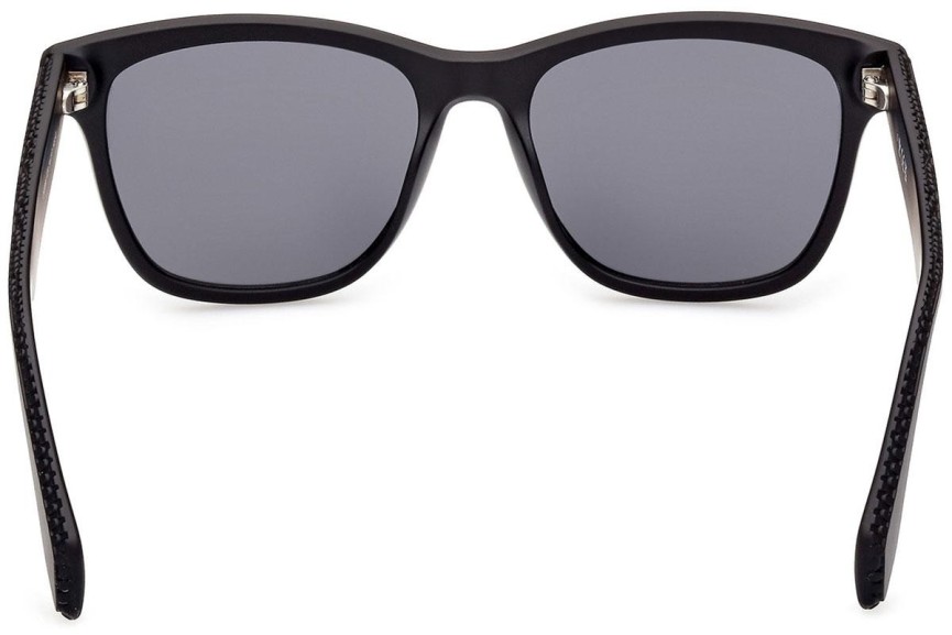 Okulary przeciwsłoneczne Adidas Originals OR0069 02A Prostokątne Czarne