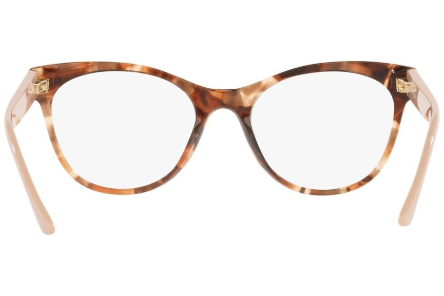 Okulary korekcyjne Prada PR05WV 07R1O1 Kocie oczy Havana