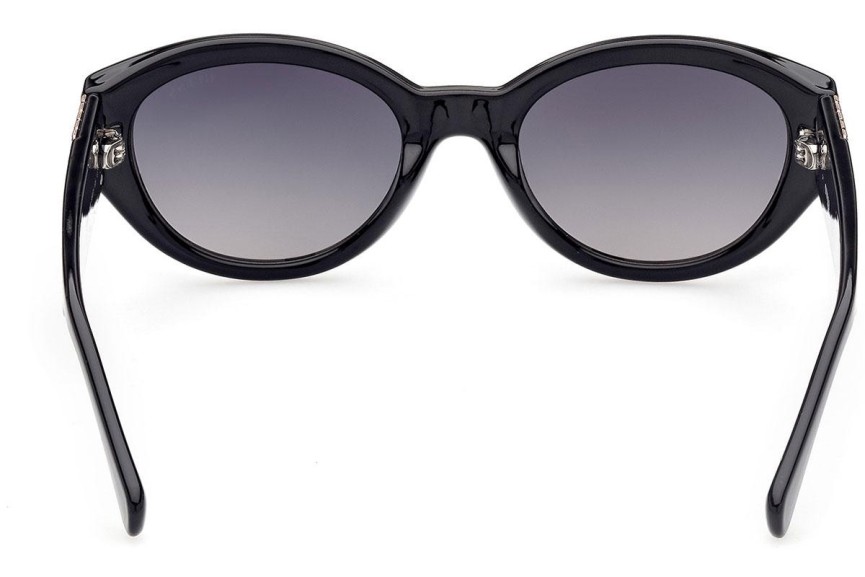 Okulary przeciwsłoneczne Guess GU8241 01B Owalne Czarne