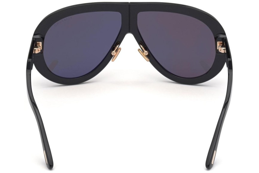 Okulary przeciwsłoneczne Tom Ford FT0836 01A Pilotki (Aviator) Czarne