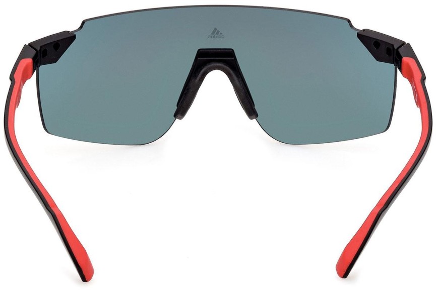 Okulary przeciwsłoneczne Adidas Sport SP0056 02L Pojedyncze | Shield Czarne