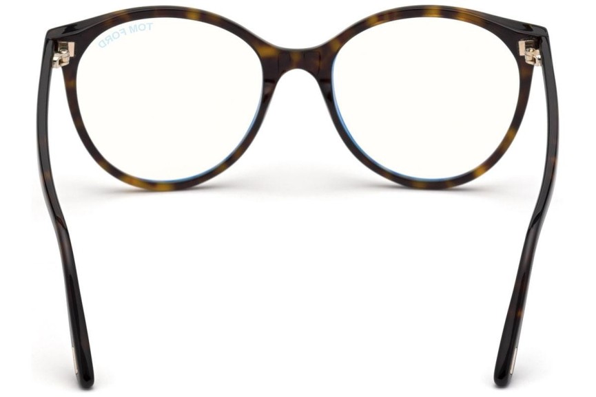 Okulary korekcyjne Tom Ford FT5742-B 052 Okrągłe Havana