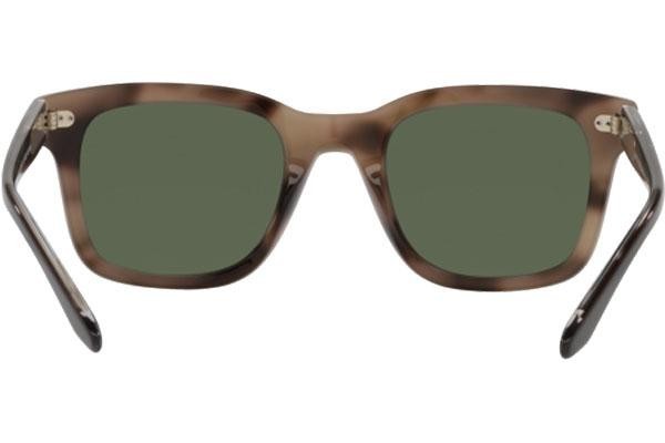 Okulary przeciwsłoneczne Giorgio Armani AR8138 573431 Kwadratowe Havana