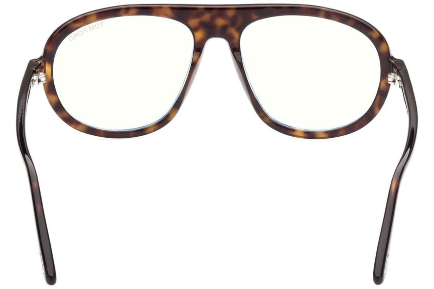 Okulary korekcyjne Tom Ford FT5755-B 052 Pilotki (Aviator) Havana