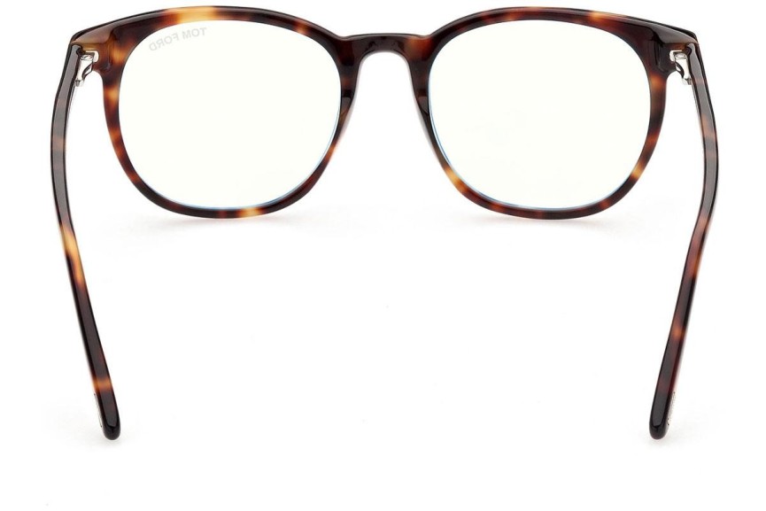 Okulary korekcyjne Tom Ford FT5754-B 053 Okrągłe Havana