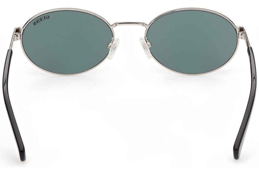 Okulary przeciwsłoneczne Guess GU8235 10N Owalne Srebrne