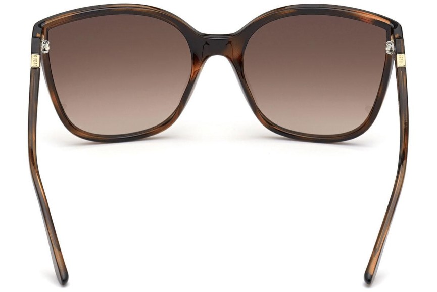 Okulary przeciwsłoneczne Guess GU7748 52F Kwadratowe Havana