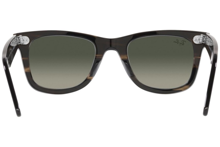 Okulary przeciwsłoneczne Ray-Ban Wayfarer RB2140 136071 Kwadratowe Szare