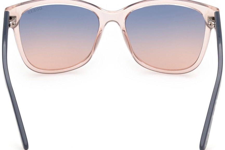 Okulary przeciwsłoneczne Guess GU7823 57W Kwadratowe Przezroczyste