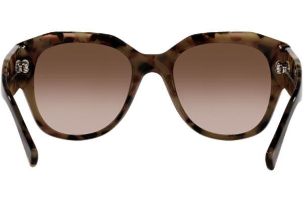 Okulary przeciwsłoneczne Giorgio Armani AR8140 586713 Kwadratowe Havana