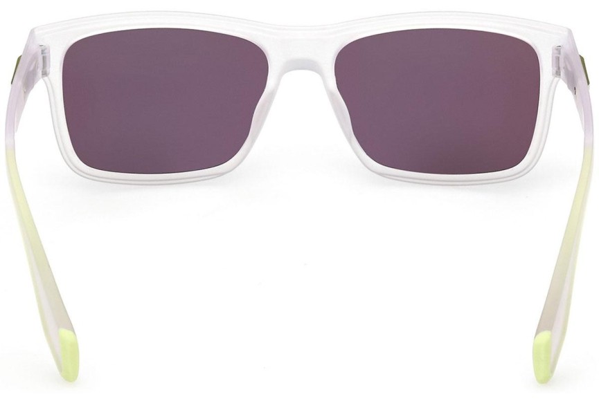Okulary przeciwsłoneczne Adidas Originals OR0067 26X Prostokątne Przezroczyste