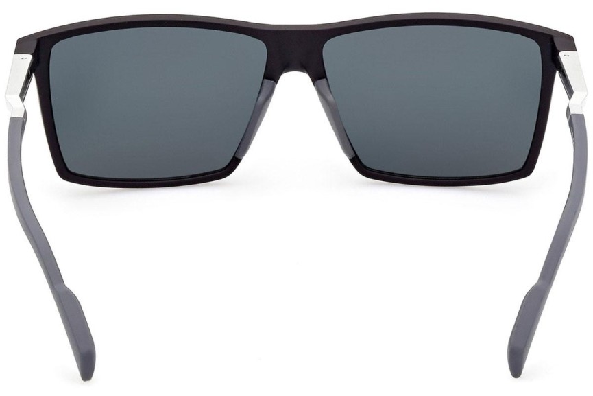 Okulary przeciwsłoneczne Adidas Sport SP0058 02D Polarized Okrągłe Czarne