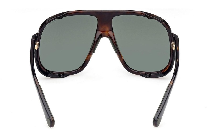 Okulary przeciwsłoneczne Moncler ML0206 52N Pilotki (Aviator) Havana