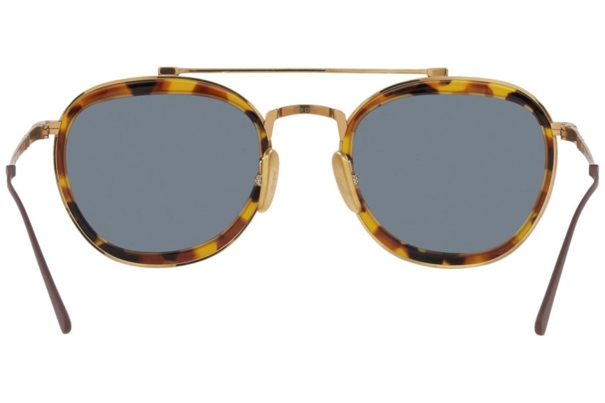 Okulary przeciwsłoneczne Persol PO5008ST 801356 Okrągłe Złote