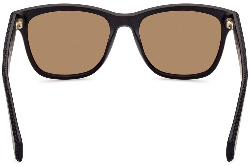 Okulary przeciwsłoneczne Adidas Originals OR0069 02G Prostokątne Czarne