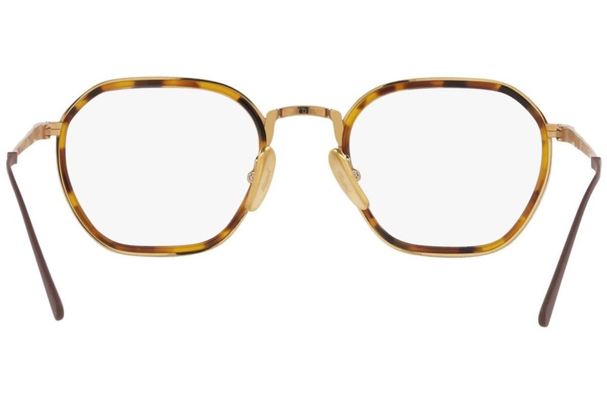 Okulary korekcyjne Persol PO5013VT 8013 Kwadratowe Złote