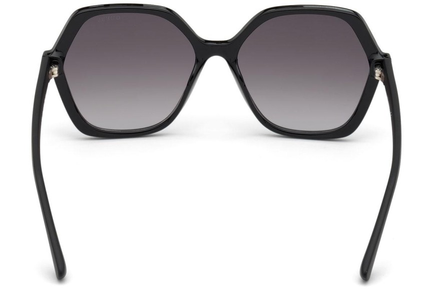Okulary przeciwsłoneczne Guess GU7698 01B Oversize Czarne