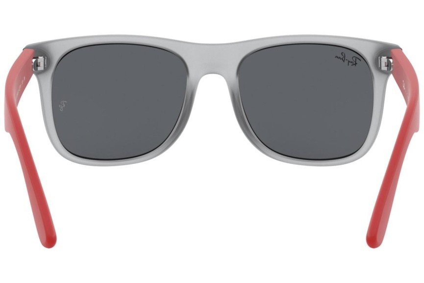 Okulary przeciwsłoneczne Ray-Ban Junior Junior Justin RJ9069S 705987 Kwadratowe Szare