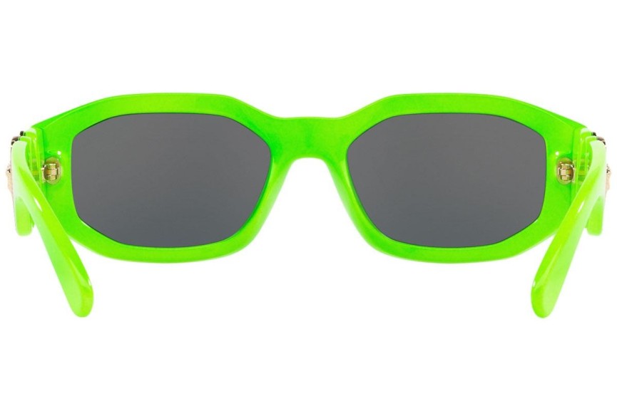 Okulary przeciwsłoneczne Versace Medusa Biggie VE4361 531987 Owalne Zielone