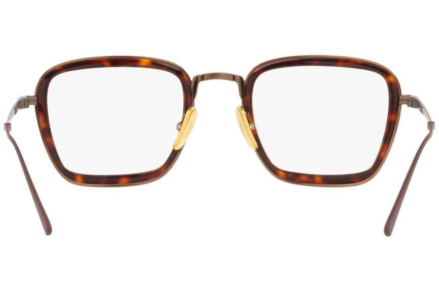 Okulary korekcyjne Persol PO5013VT 8016 Kwadratowe Havana
