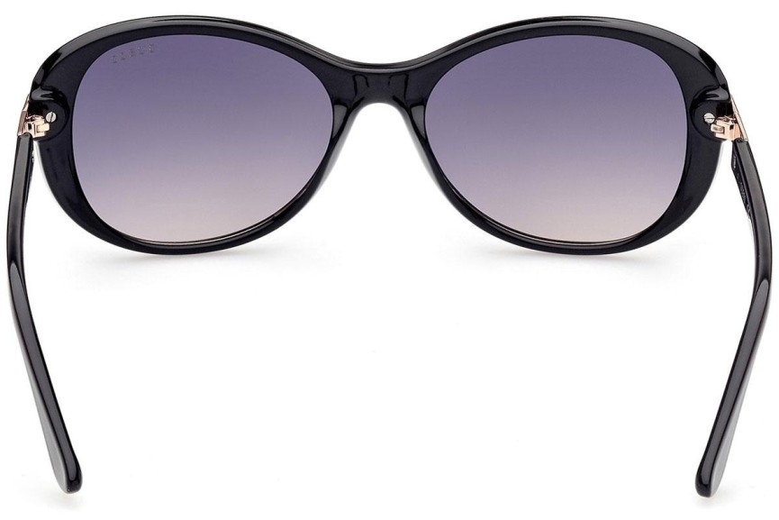 Okulary przeciwsłoneczne Guess GU7821 01B Owalne Czarne