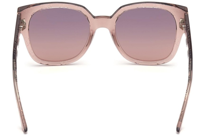 Okulary przeciwsłoneczne Guess GU7727 45Z Kwadratowe Brązowe