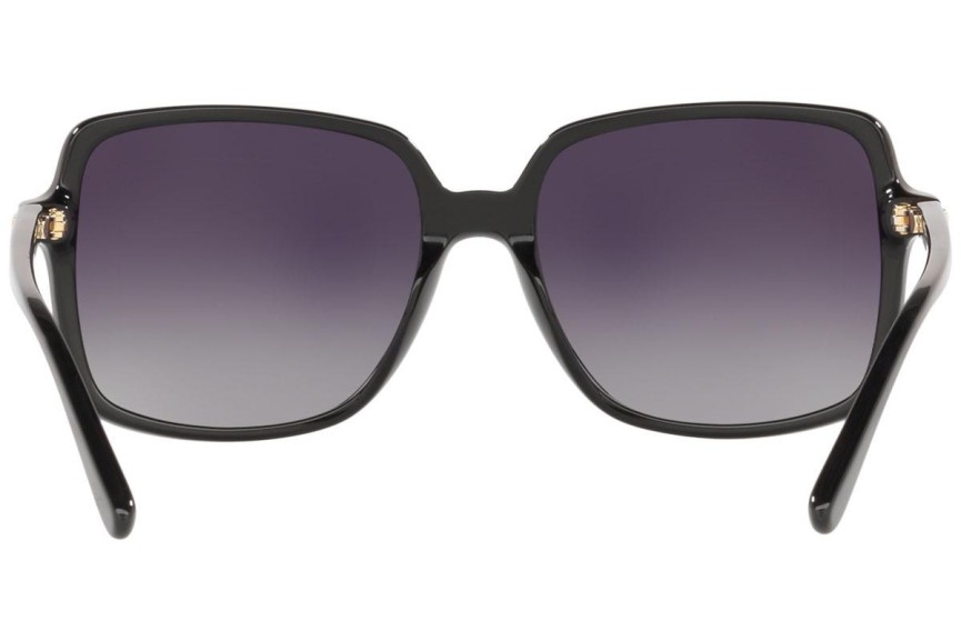 Слънчеви очила Michael Kors Isle of Palms MK2098U 3781T3 Polarized С голям размер Черна