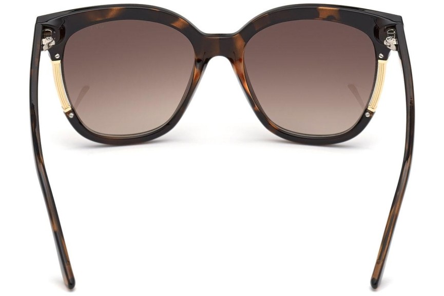 Okulary przeciwsłoneczne Guess GU7726 52F Kwadratowe Havana