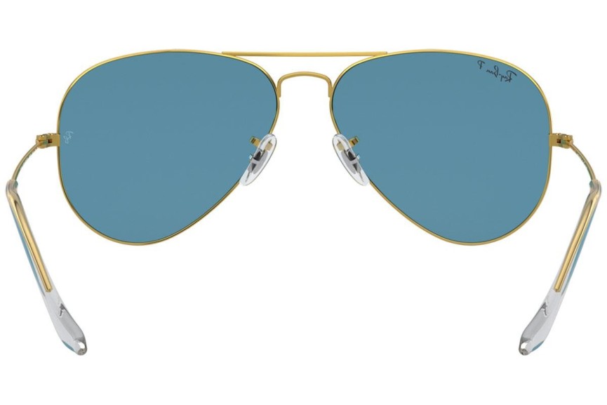 Ochelari de soare Ray-Ban Aviator RB3025 9196S2 Polarized Pilot Aurii