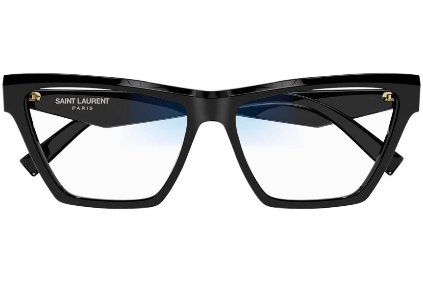Okulary przeciwsłoneczne Saint Laurent SLM103 004 blue-light [non-prescription] Kwadratowe Czarne