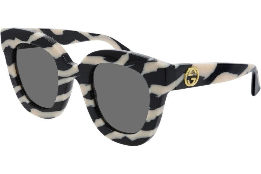Okulary przeciwsłoneczne Gucci GG0116S 012 Kocie oczy Wielokolorowe