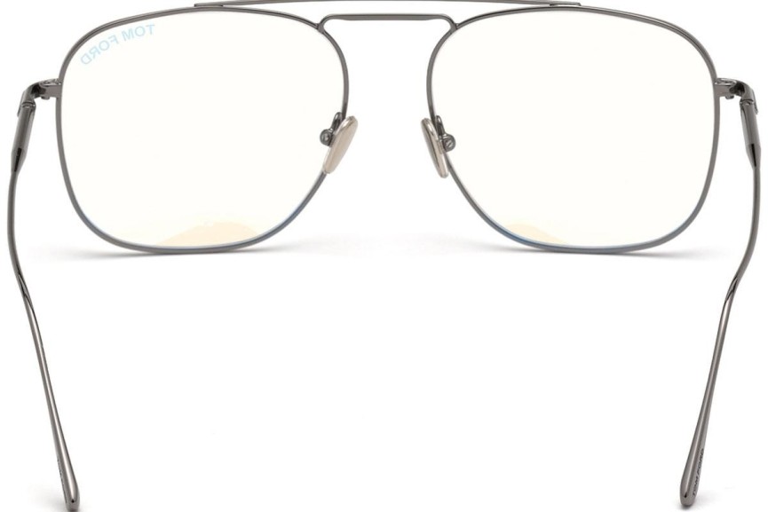 Okulary korekcyjne Tom Ford FT5731-B 008 Pilotki (Aviator) Szare