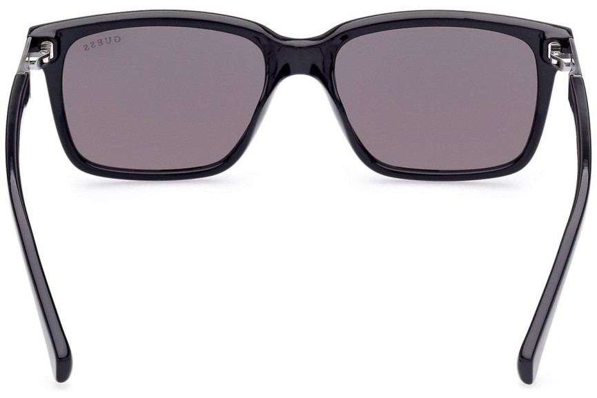 Okulary przeciwsłoneczne Guess GU00041 01A Prostokątne Czarne