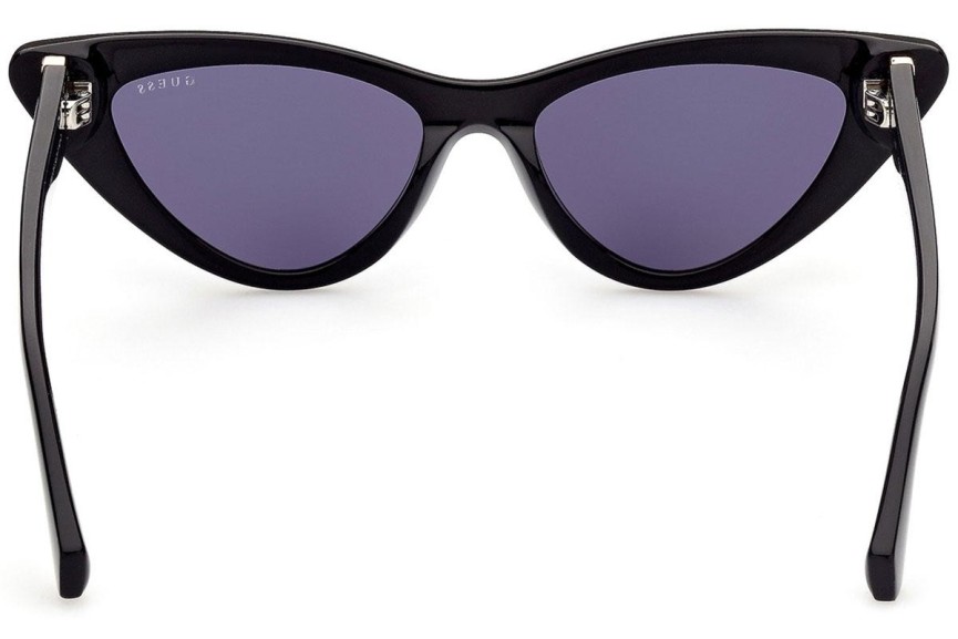 Okulary przeciwsłoneczne Guess GU7810 01A Kocie oczy Czarne