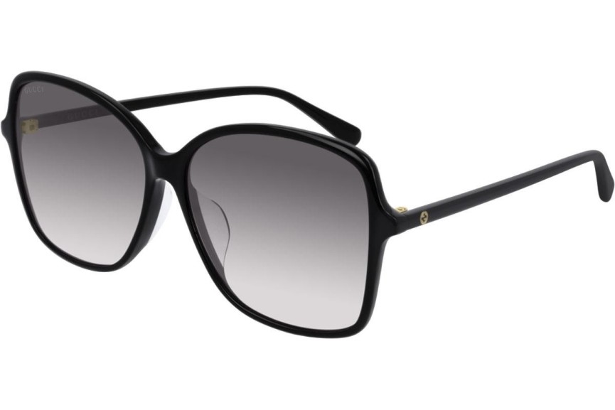 Okulary przeciwsłoneczne Gucci GG0546SK 001 Oversize Czarne