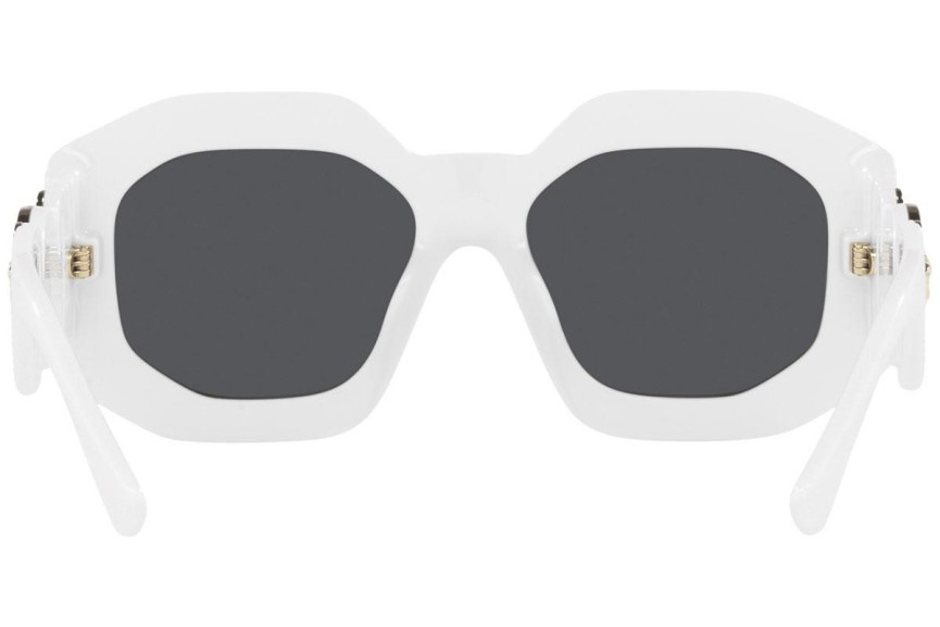 Okulary przeciwsłoneczne Versace VE4424U 314/87 Kwadratowe Białe