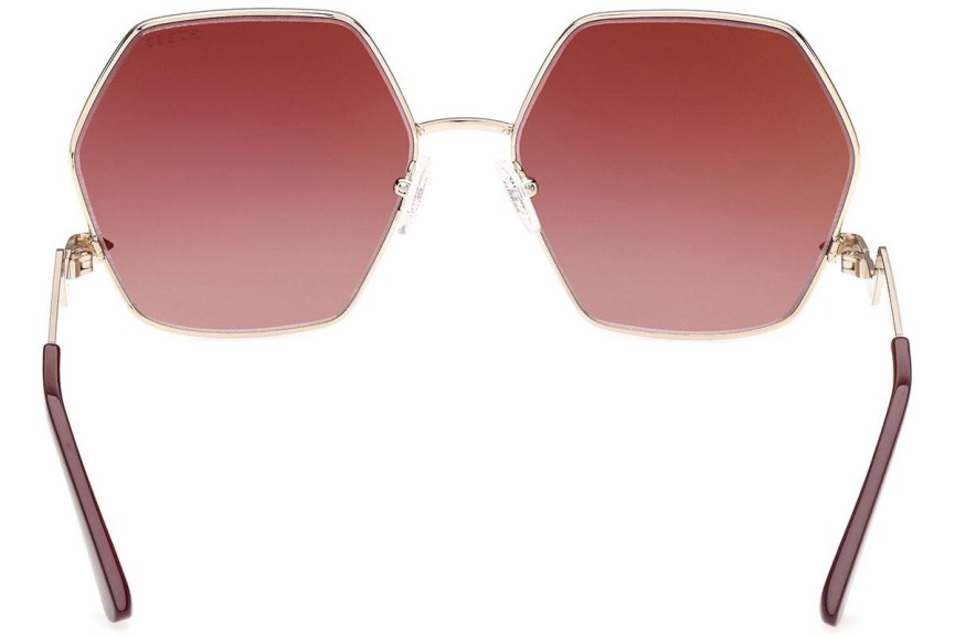 Okulary przeciwsłoneczne Guess GU7815 71T Oversize Złote