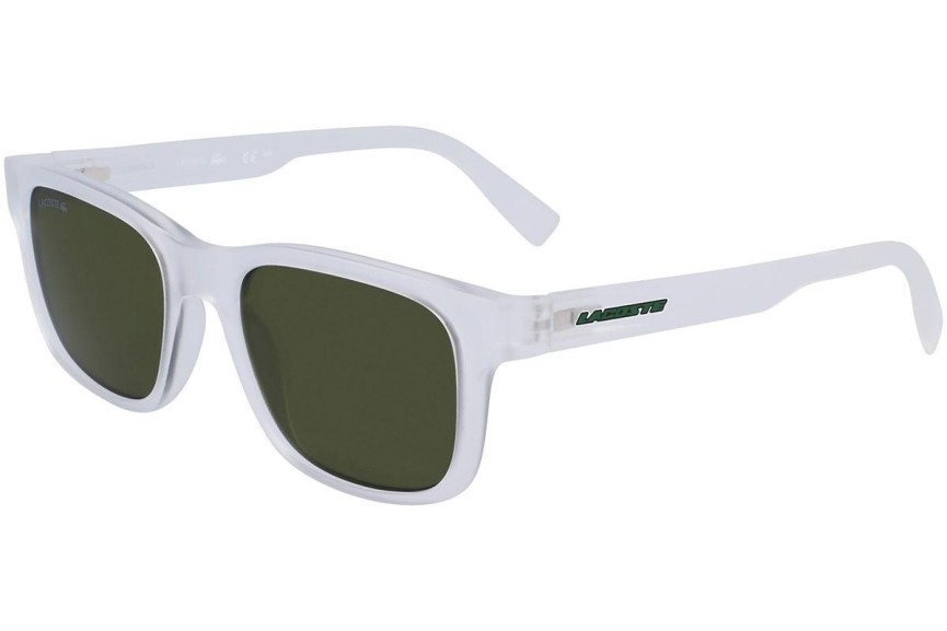 Okulary przeciwsłoneczne Lacoste L3656S 970 Prostokątne Białe
