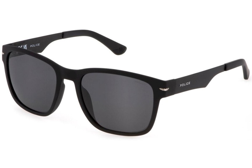 Okulary przeciwsłoneczne Police Summit 2 SPLL09E U28Z Polarized Kwadratowe Czarne