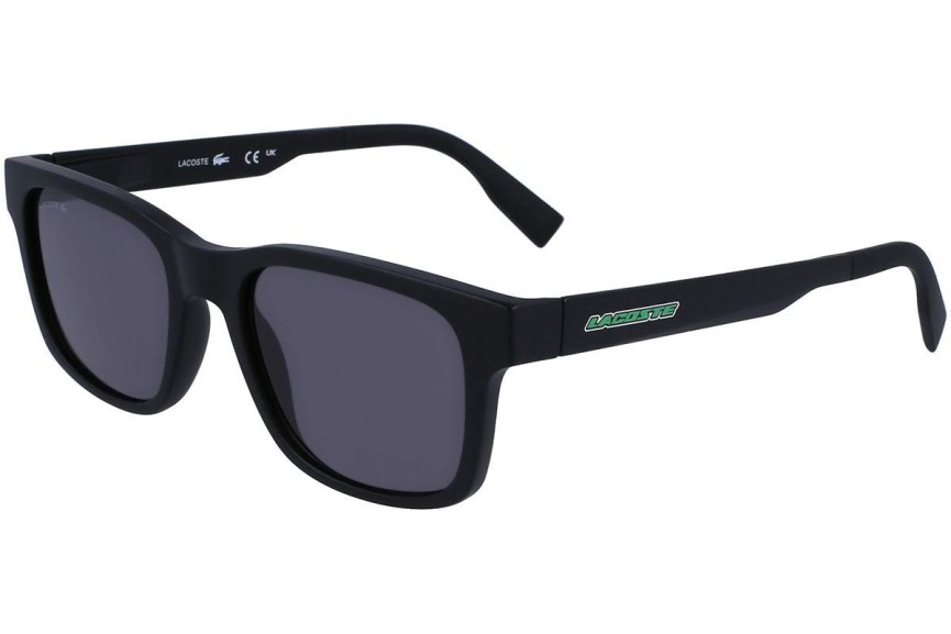 Okulary przeciwsłoneczne Lacoste L3656S 002 Prostokątne Czarne